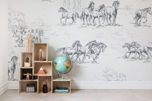 Tapet R15591-Horse Herd [3]