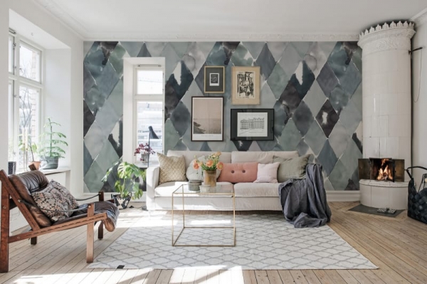 Tapet R15571 Big Harlequin Breeze [2]