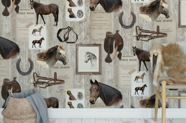 Tapet R15551-Horse Mania [3]