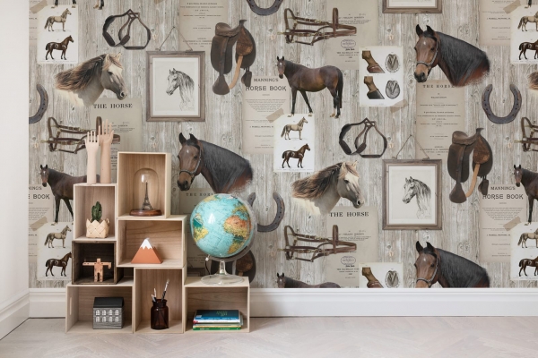 Tapet R15551-Horse Mania [2]