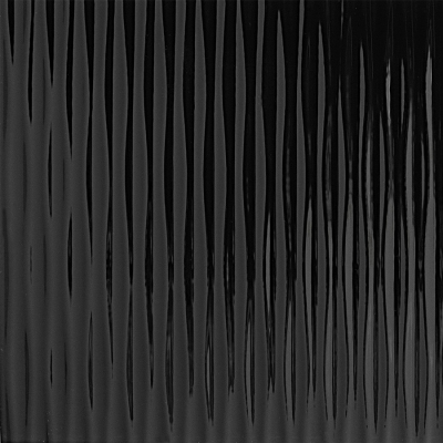 Panou de perete 15956 MOTION ONE Structure Waves Optică 3D din plastic negru [1]