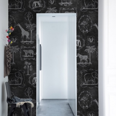 Tapet R15273- Animal Party Blackboard [2]