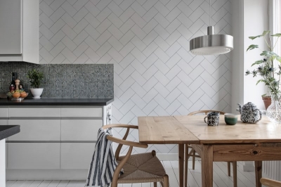 Tapet R14781- Fishbone Tiles [2]