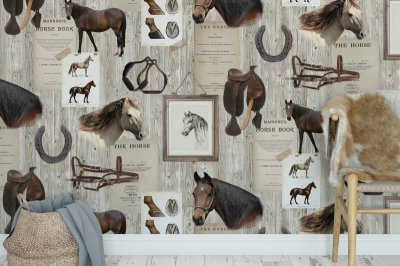 Tapet R15551-Horse Mania [2]