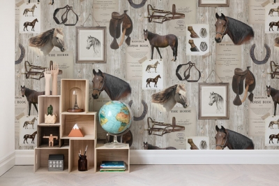 Tapet R15551-Horse Mania [1]