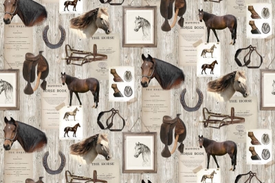 Tapet - Tapet R15551-Horse Mania