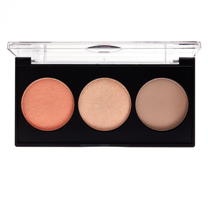 Paleta Modelare 3in1 - Iluminator, Contur, Bronzer - SHAPE&GLOW [2]