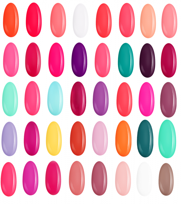 30 Oje Semipermanente NEONAIL (la alegere), 2 Base Coat, 2 Top "Shine Bright"+ CADOU Lampa UV LED Profesionala Blueque V8, 168W [2]