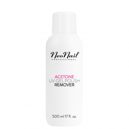 BAZA/ TOP/ SOLUTII - Acetona UV Gel POLISH REMOVER 500 ml - NEONAIL
