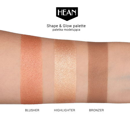 Paleta Modelare 3in1 - Iluminator, Contur, Bronzer - SHAPE&GLOW [2]