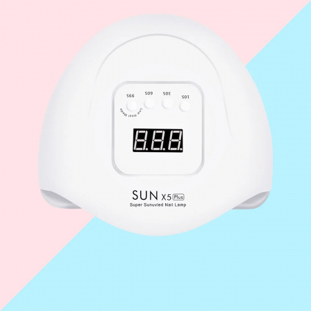 Lampa UV LED SUN X5 PLUS (72W, 36 Led-uri, Senzor, Display LCD) [2]