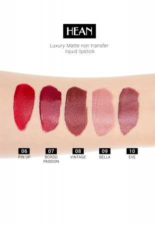 Ruj Lichid Rezistent la Transfer LUXURY MATTE - Pin Up - 006 [1]
