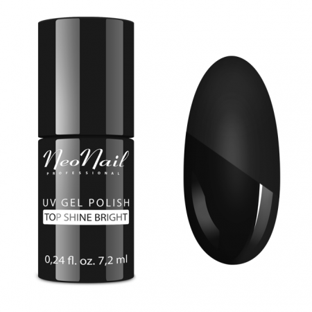 BAZA/ TOP/ SOLUTII - Top Coat Profesional (Autonivelant) NEONAIL - SHINE BRIGHT