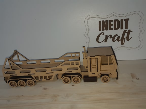 Camion Mdf cu remorca [2]