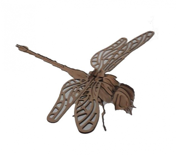 Puzzle 3D Libelula [3]