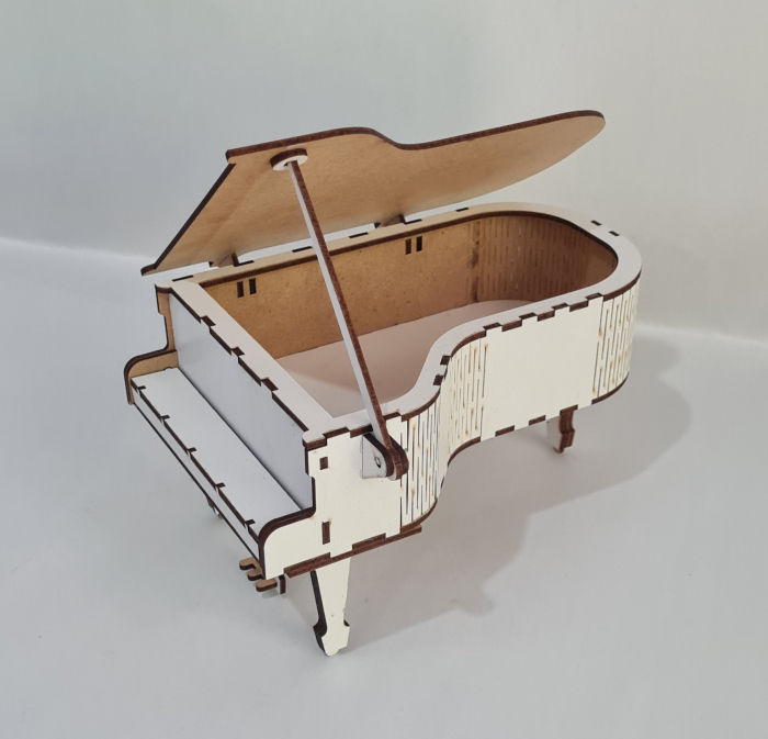 Pian mdf alb / natur [1]