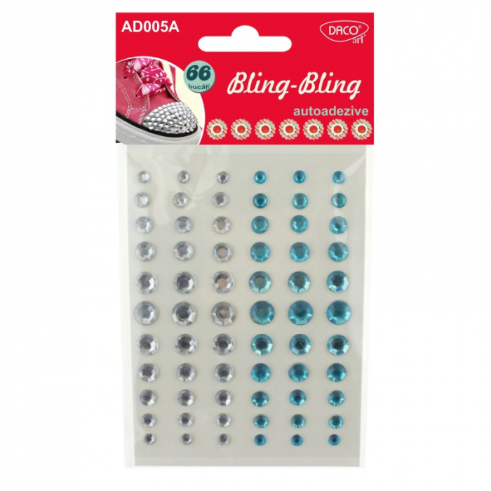 Accesorii craft - AD005A Bling bling diamante albastru DACO [1]