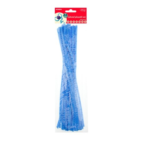 Accesorii craft - AD008A Sârmă plușată albastru DACO [1]