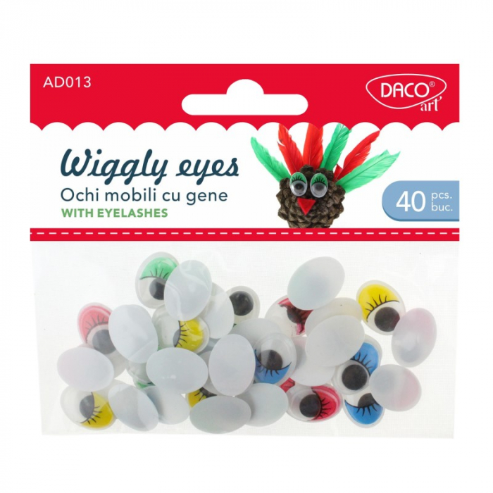 Accesorii craft - AD013 Ochi mobili colorați DACO [1]