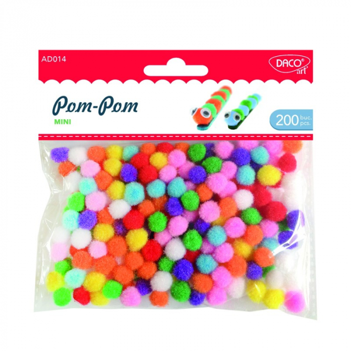 Accesorii craft - AD014 Pom-pom mini DACO [1]