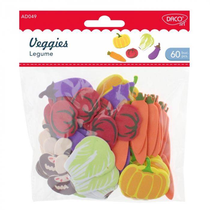 Accesorii craft - AD049 Legume spumă DACO [1]