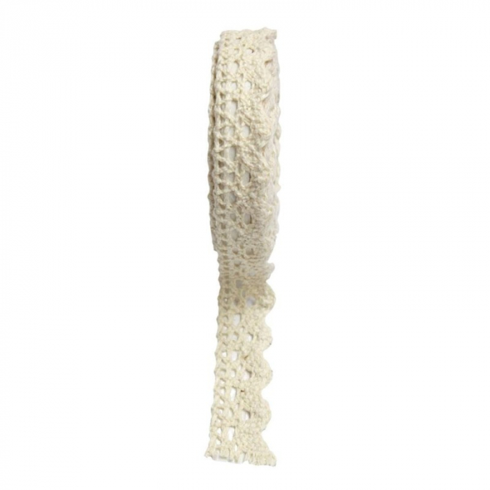 Accesorii craft - AD051 Dantelă autoadezivă crem DACO [2]
