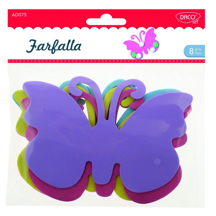 Accesorii craft - AD075 Farfalla spumă DACO [1]