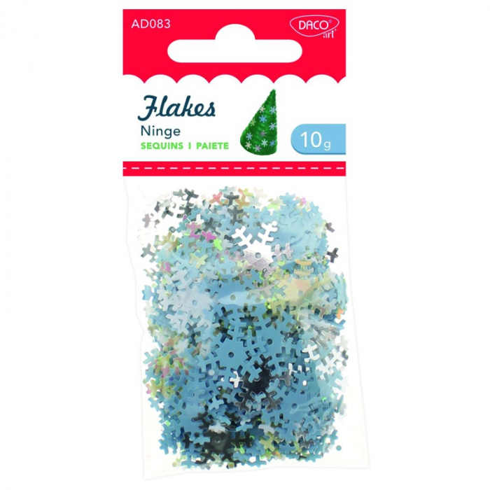 Accesorii craft - AD083 Paiete plastic ninge DACO [1]