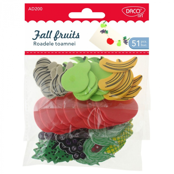 Accesorii craft - AD200 Roadele toamnei spumă DACO [1]