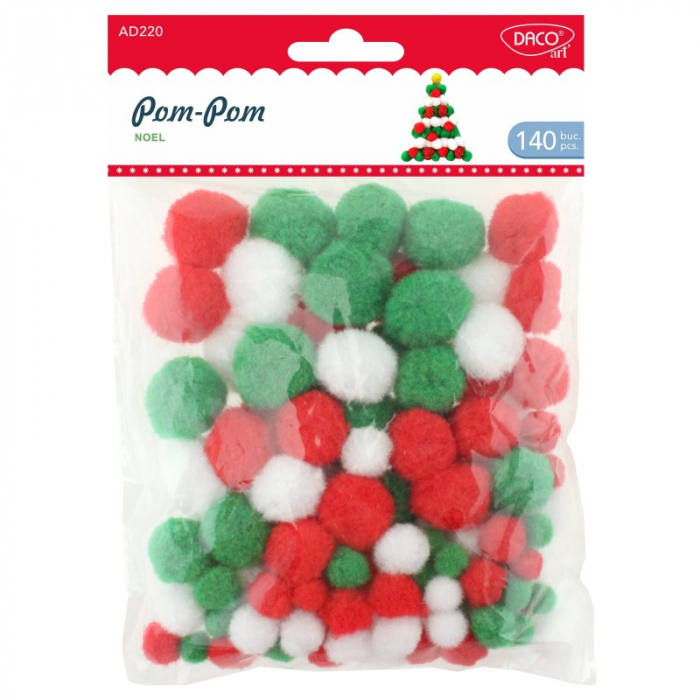 Accesorii craft - AD220 Pom-Pom Noel DACO [1]