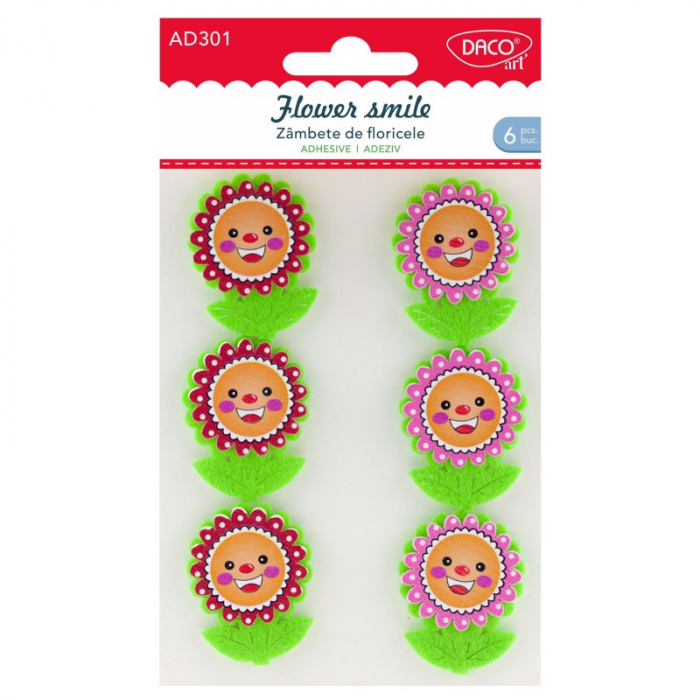 Accesorii craft - AD301 Zâmbete de floricele DACO [1]