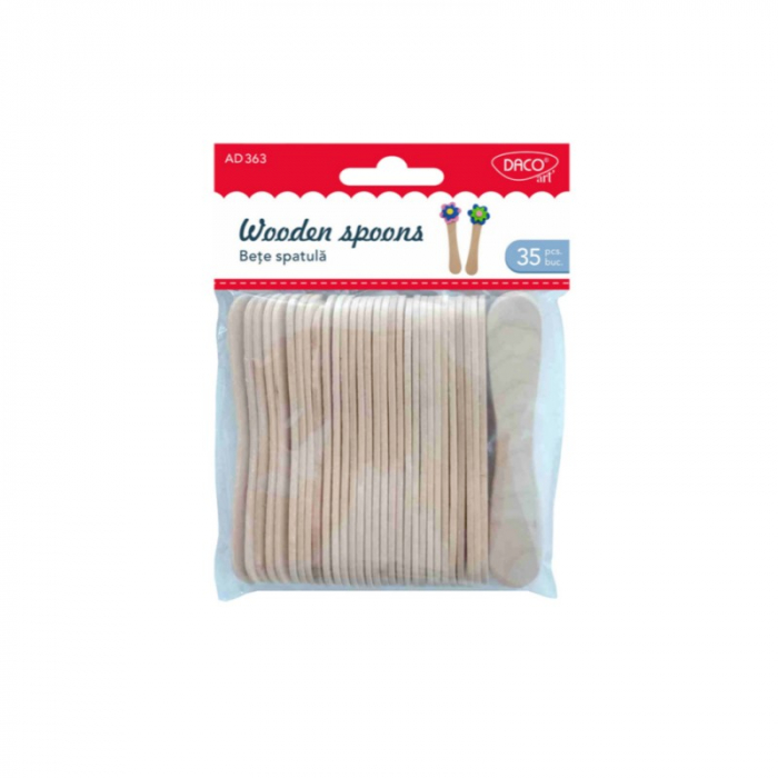 Accesorii craft - AD363 Bețe spatulă DACO [1]