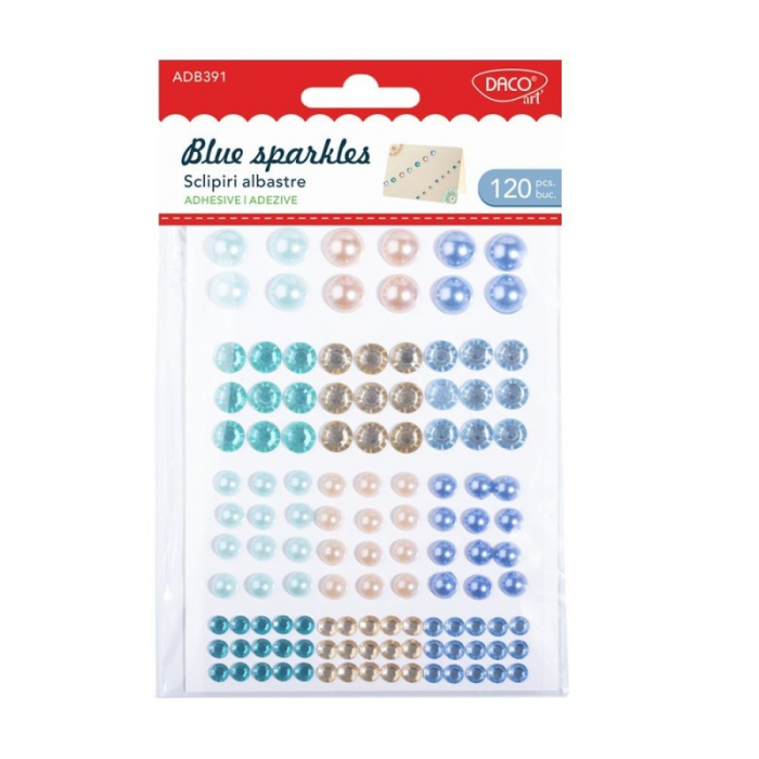Accesorii craft - AD391 Sclipiri albastre DACO [1]