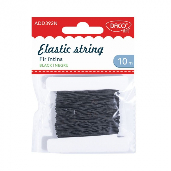 Accesorii craft - AD392N Fir întins negru DACO [1]