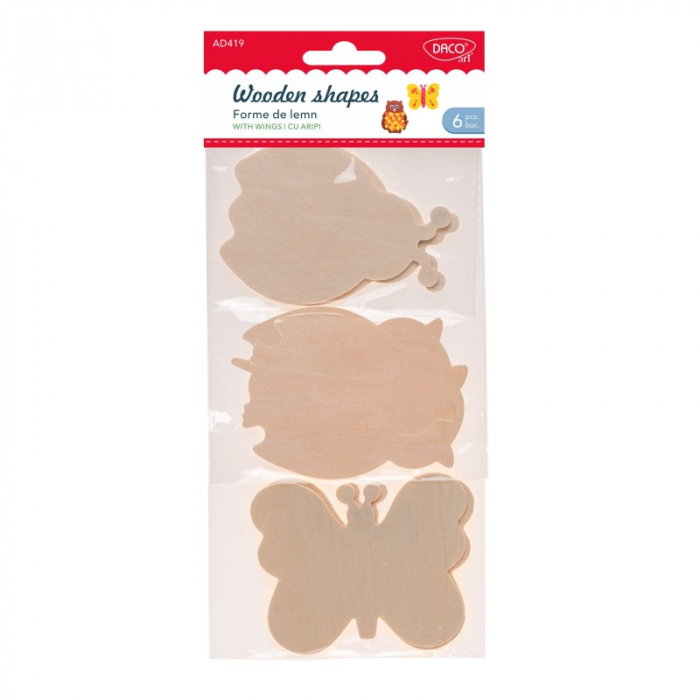 Accesorii craft - AD419 Forme de lemn DACO [1]