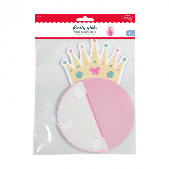 Accesorii craft - AD432 Glob de petrecere Prințesă DACO [1]