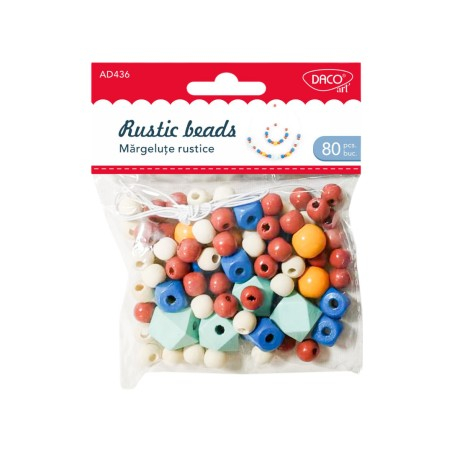 Accesorii craft - AD436 Mărgeluțe rustice DACO [1]