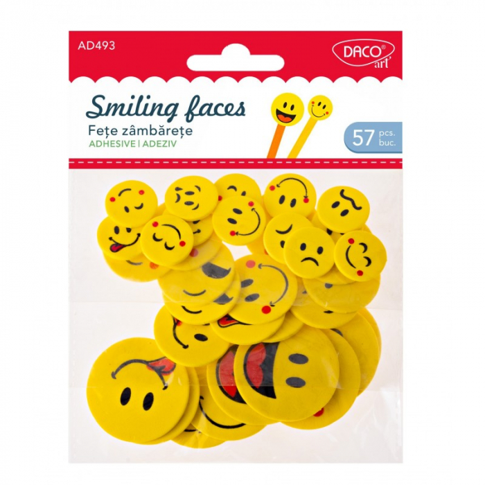 Accesorii craft - AD493 Fețe zâmbărețe DACO [1]