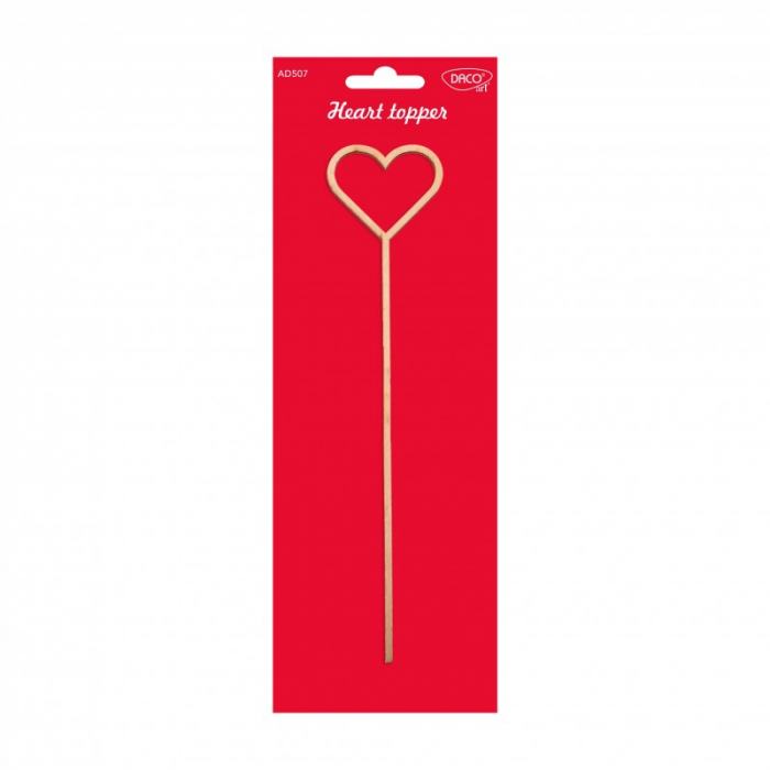 Accesorii craft - AD507 Heart topper DACO [1]