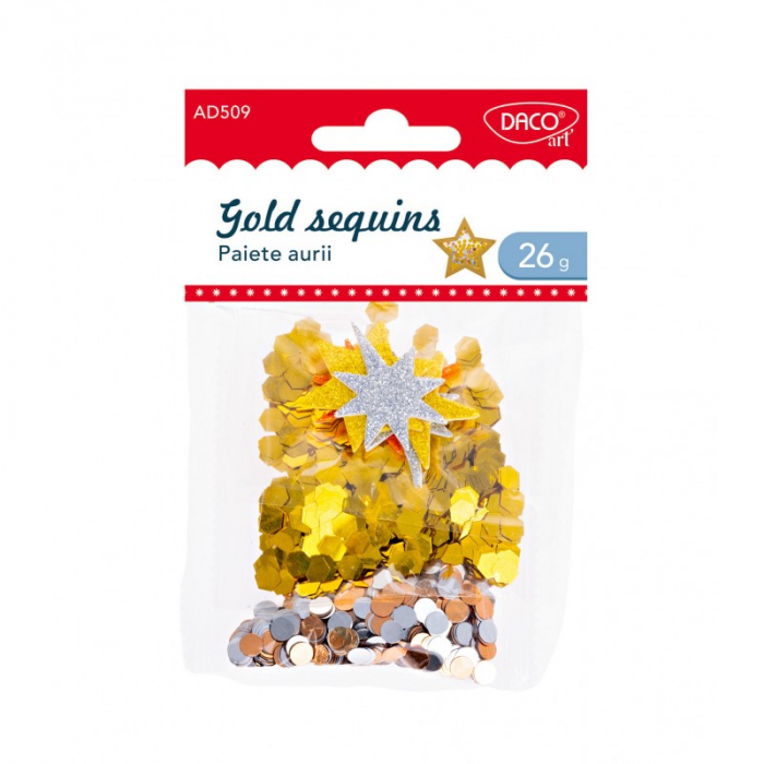 Accesorii craft - AD509 Paiete aurii DACO [1]