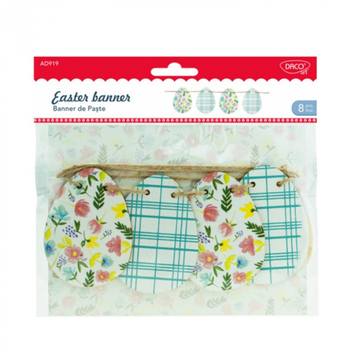 Accesorii craft - AD919 Banner Ouă de Paște DACO [1]