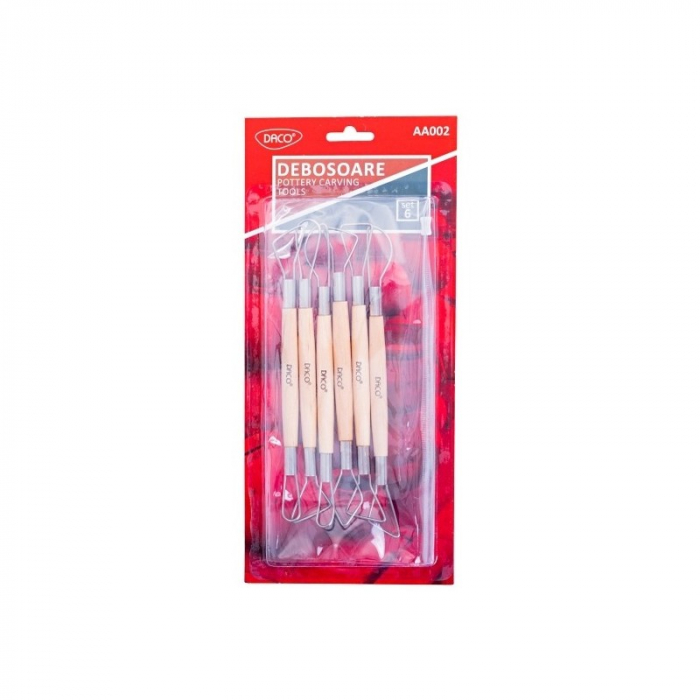 Accesorii modelaj - Debosoare Set 6 DACO [1]