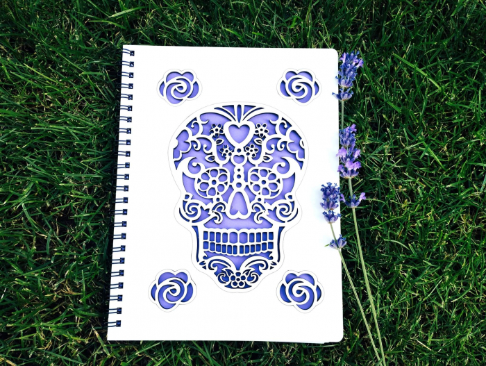Agenda a4 mdf decupata craniu [1]