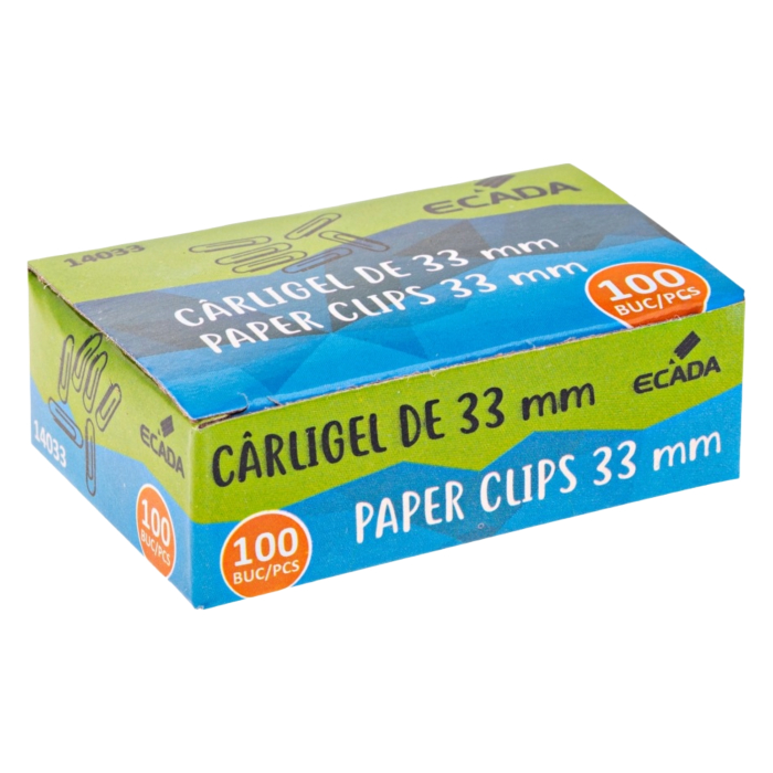 Agrafe hârtie 33 mm ECADA [1]