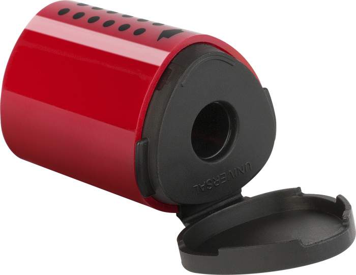 Ascutitoare plastic simpla cu container, mini. Surub de siguranta. Design Grip. [3]