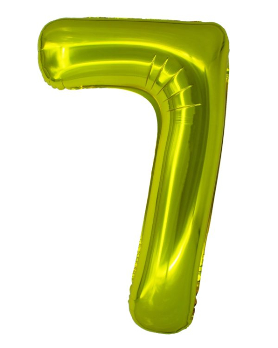 Balon folie Cifra 100 cm Auriu [6]