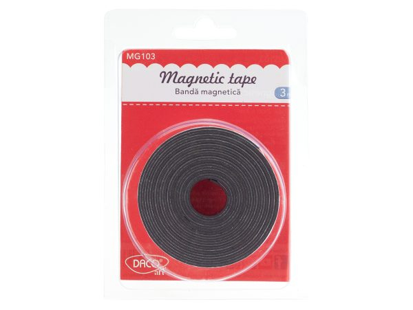 Bandă magnetică autoadezivă 2 cm x 3 m DACO [1]