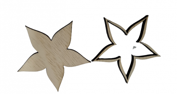 Baza martisor licheni - floare [2]