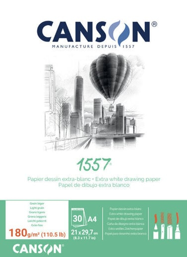 Bloc de schite Canson 1557 Drawing 30 A4 180 g [1]
