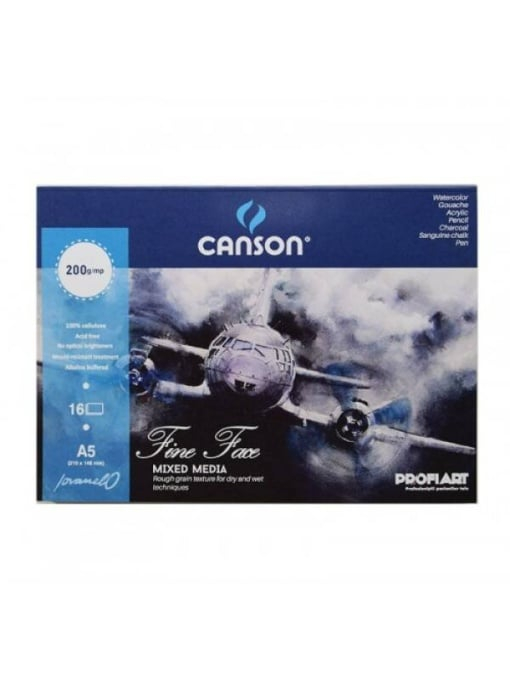 Bloc mixed media 16 file Fine Face Canson [1]